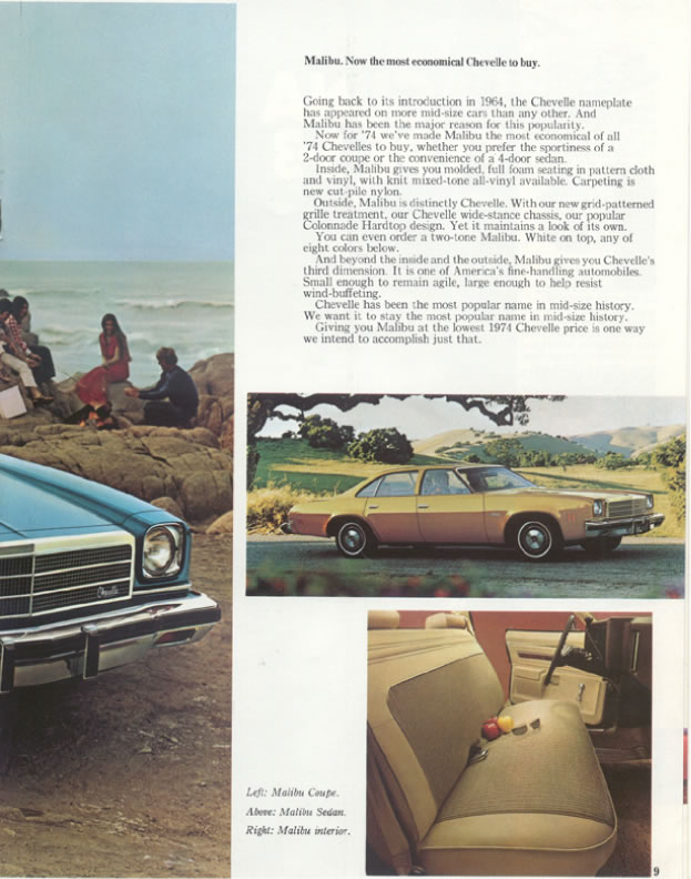 1974 Chev Chevelle Brochure Page 15